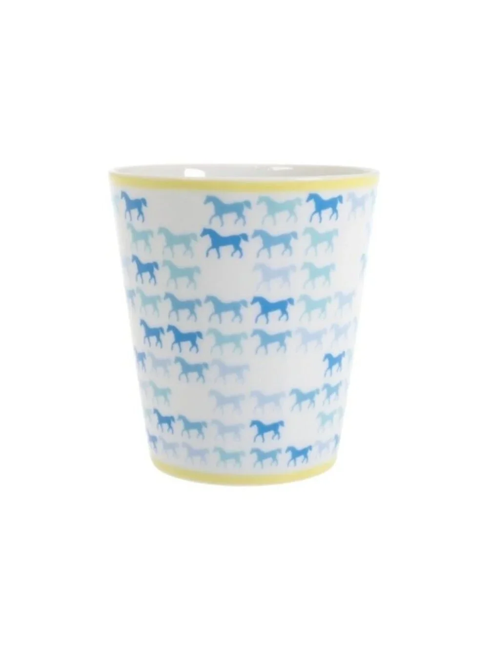 Hermes Kaval Color Mug Cup Tableware Porcelain Blue Horse Hose Celebration